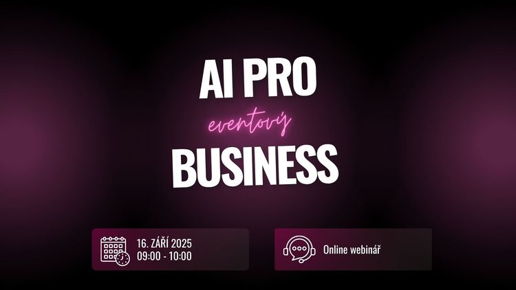 AI pro eventovy busineess - nenech si ujít vlak